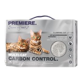 Premiere Multicat Carbon Control Clumping Pesek za mačke, 12 l