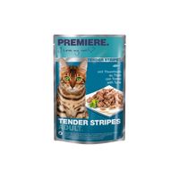 Premiere Cat Tender Stripes Tuna, 85g vrečka