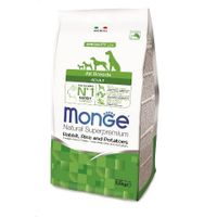 Monge Natural Super Premium: Adult Active Rabbit with Rice & Potatoes, ZA OBČUTLJIVE PSE