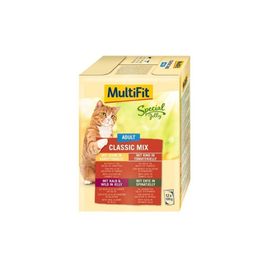 MultiFit Cat Adult Special Classic mešanica in zelenjava v želeju, 12x100 g