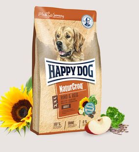 Happy Dog NaturCroq - Govedina & riž