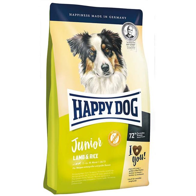 Happy dog Junior Lamb & Rice, 10 kg