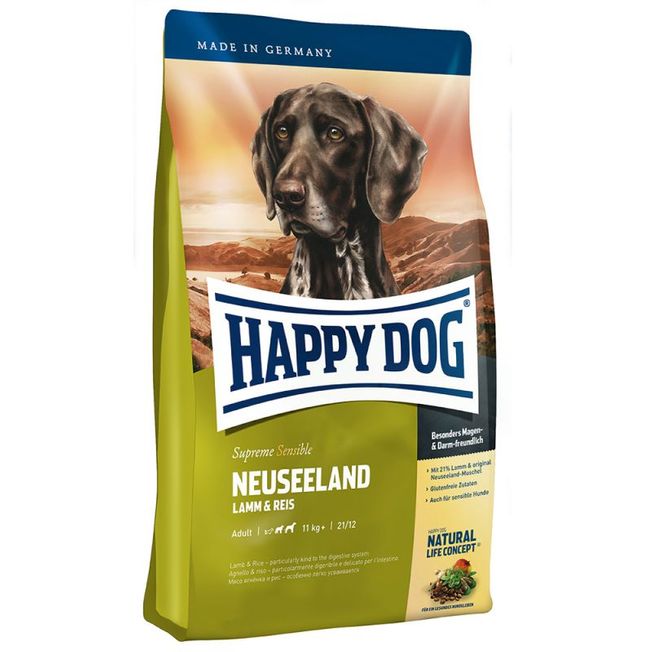 Happy Dog Supreme Neuseeland – Prebavljivost, ki jo je inspiriral drug konec sveta.